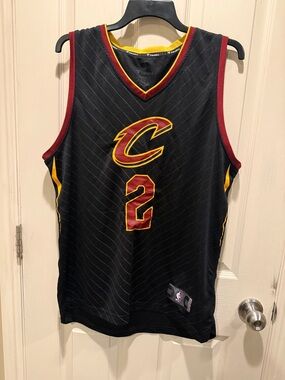 Fanatics Cleveland Cavaliers Black Wine and Gold #2 Jersey